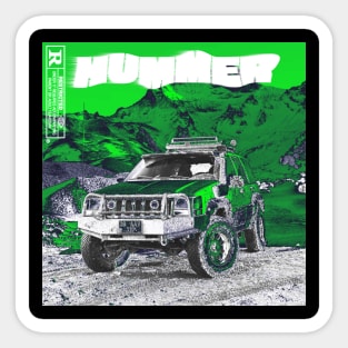 Hummer Cover Sticker